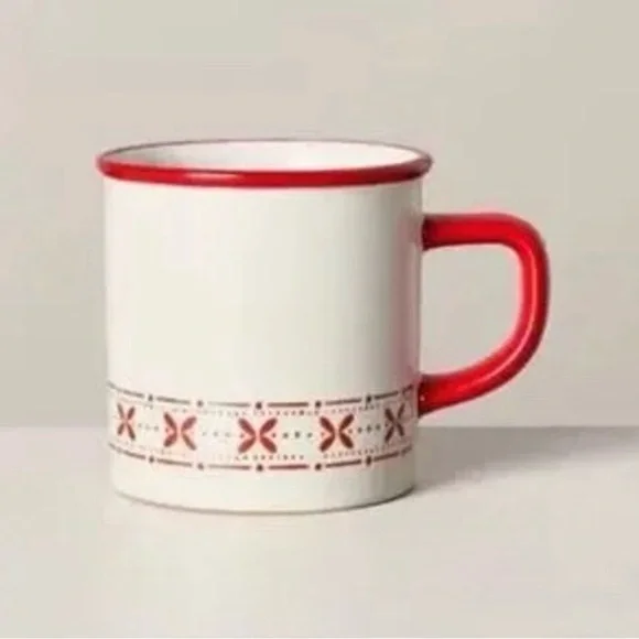 Hearth & Hand Fair Isle Christmas Mugs - Picture 2 of 3